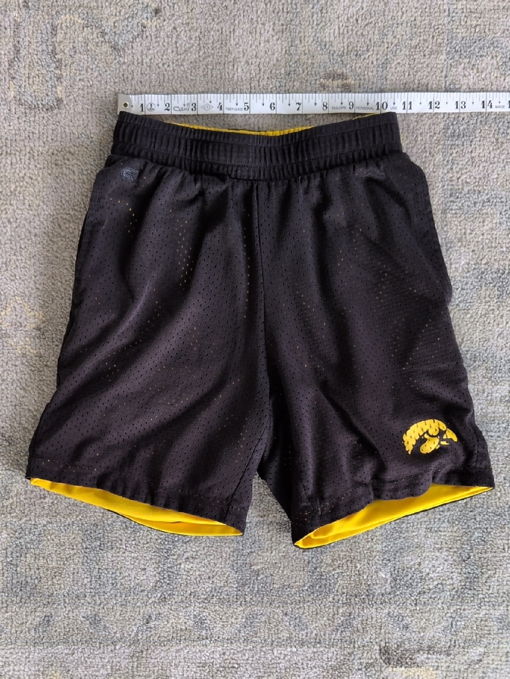 Boys Iowa Hawkeyes Mesh Shorts